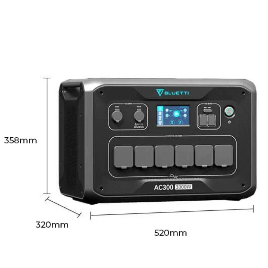 Generador portátil 3.000 W 2.764,8 Wh