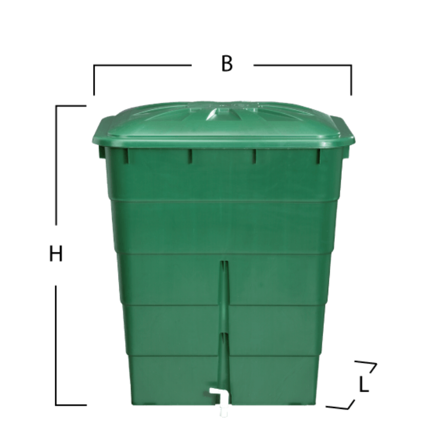 Depósito de agua rectangular - Tienda Oceanis