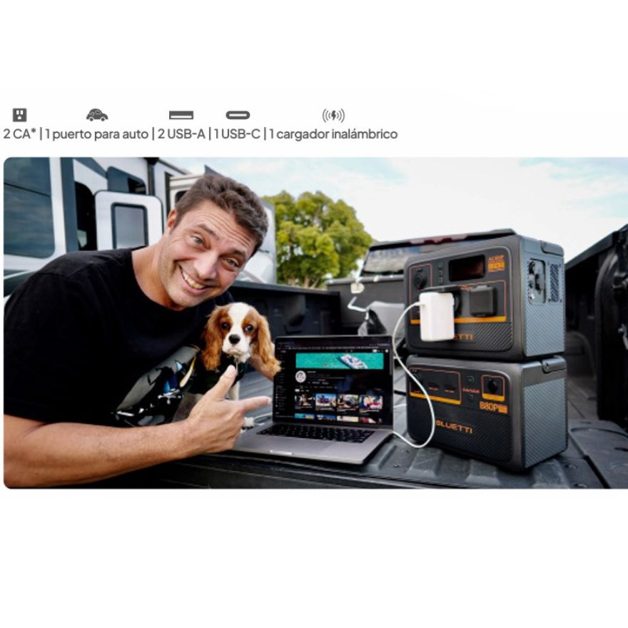 Generador portátil 504Wh 600W - Tienda Oceanis