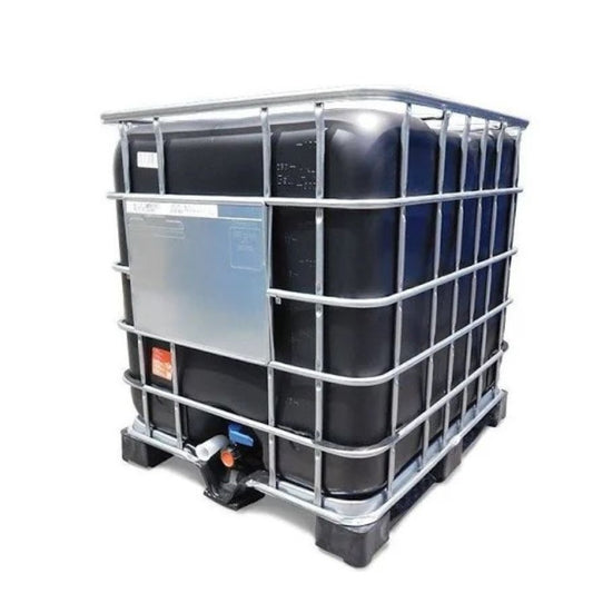 Contenedor IBC de 1.000 litros para agua potable con jaula metálica y palé